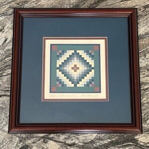 Paper Quilt Art - “Amish Sunshine & Shadows”